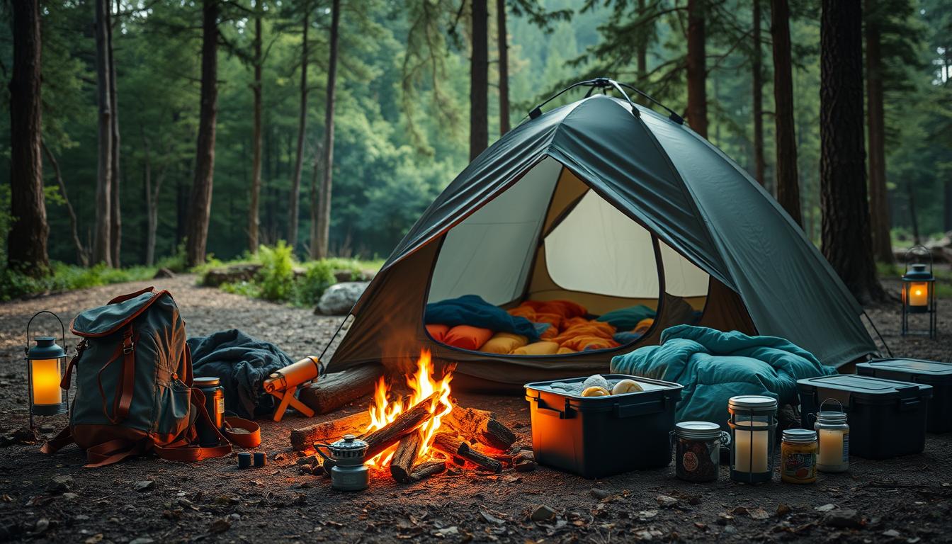 Itens essenciais para um acampamento seguro e confortável