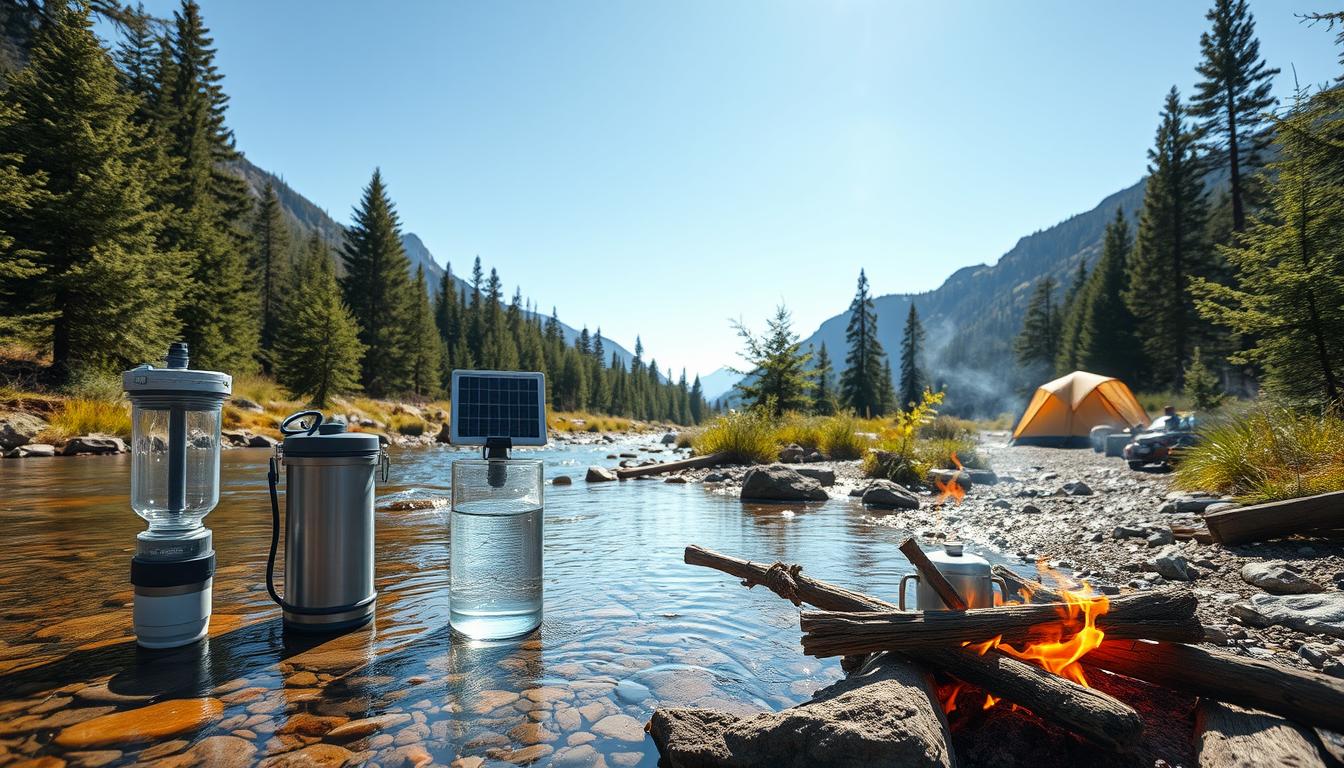 Água Potável Durante o Acampamento: Técnicas de Purificação