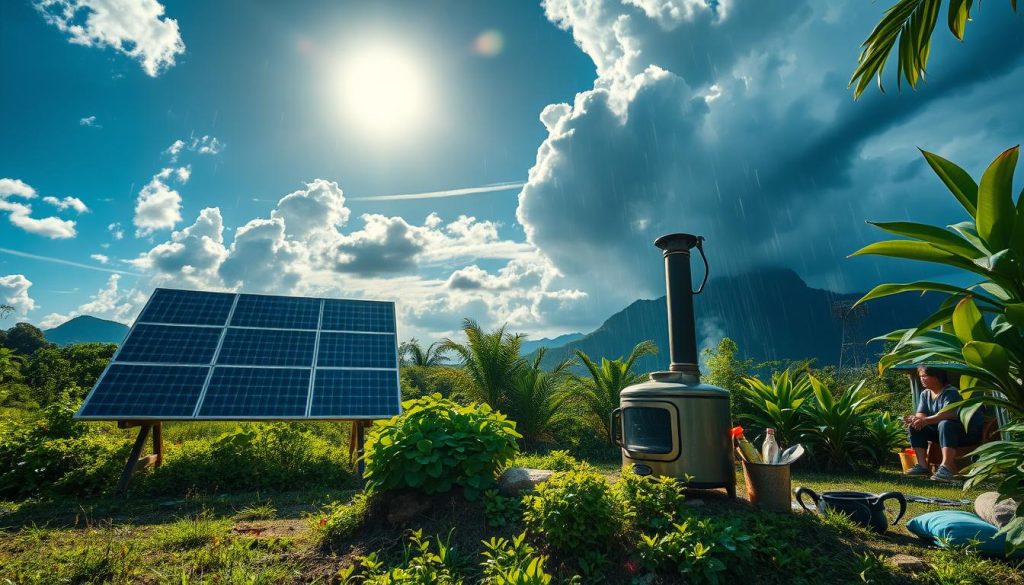 condicoes-climaticas-1024x585 Energia Sustentável no Camping: Painéis Solares e Fogareiros Ecológicos